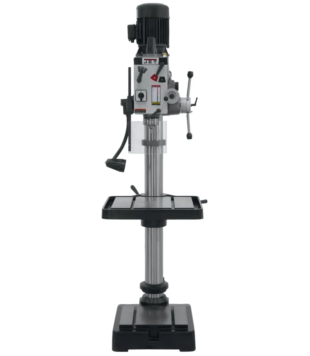 20" Geared Head Drill Press with Power Downfeed - 230V | GHD-20PF