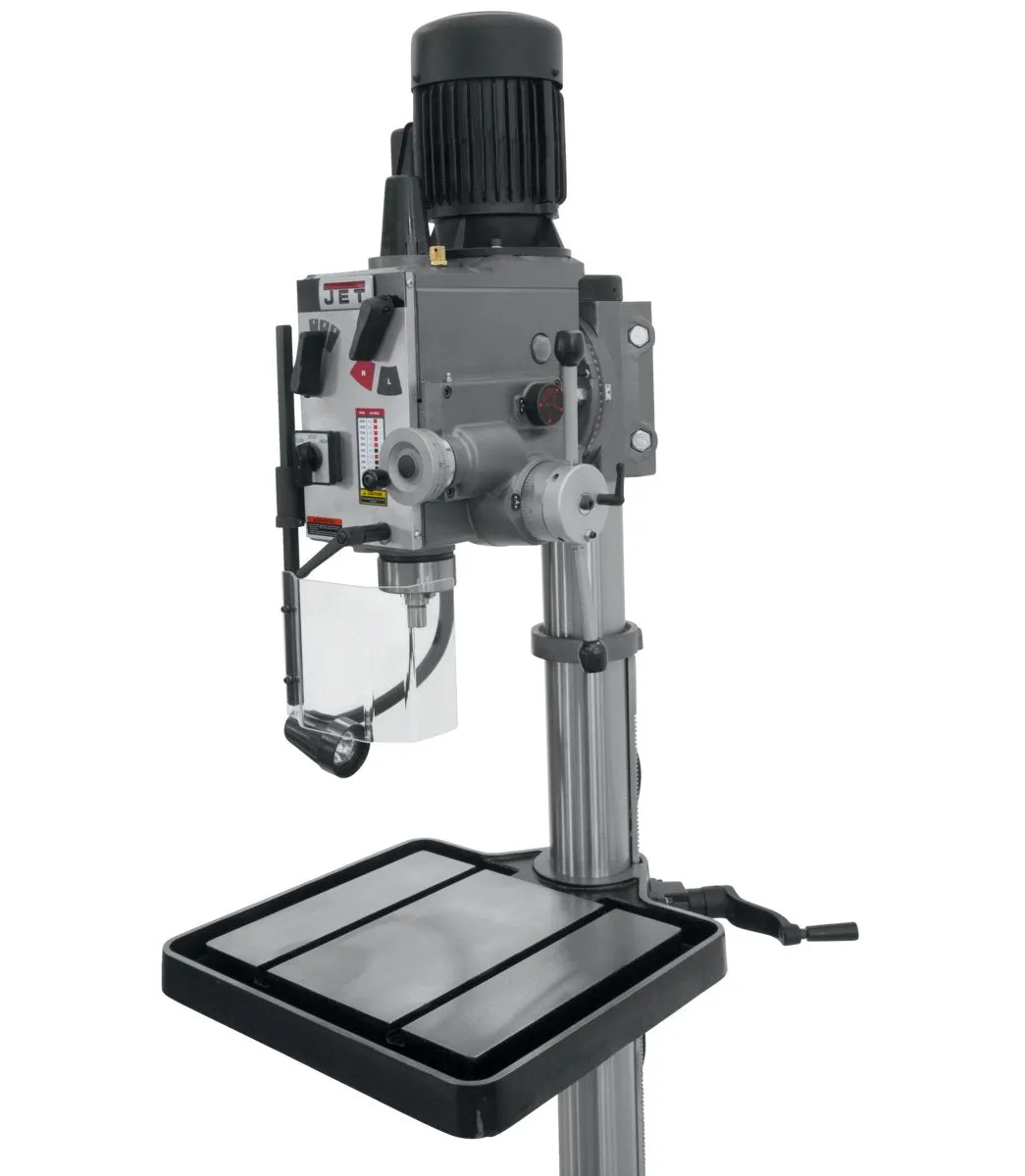 20" Geared Head Drill Press with Power Downfeed - 230V | GHD-20PF