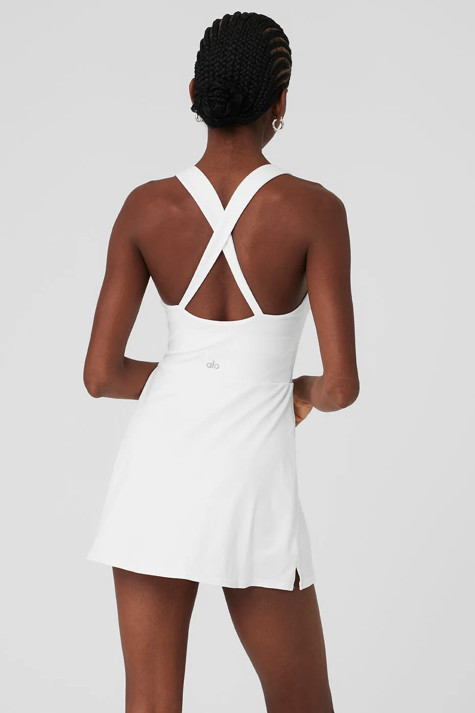 Alosoft Showcase Dress - White