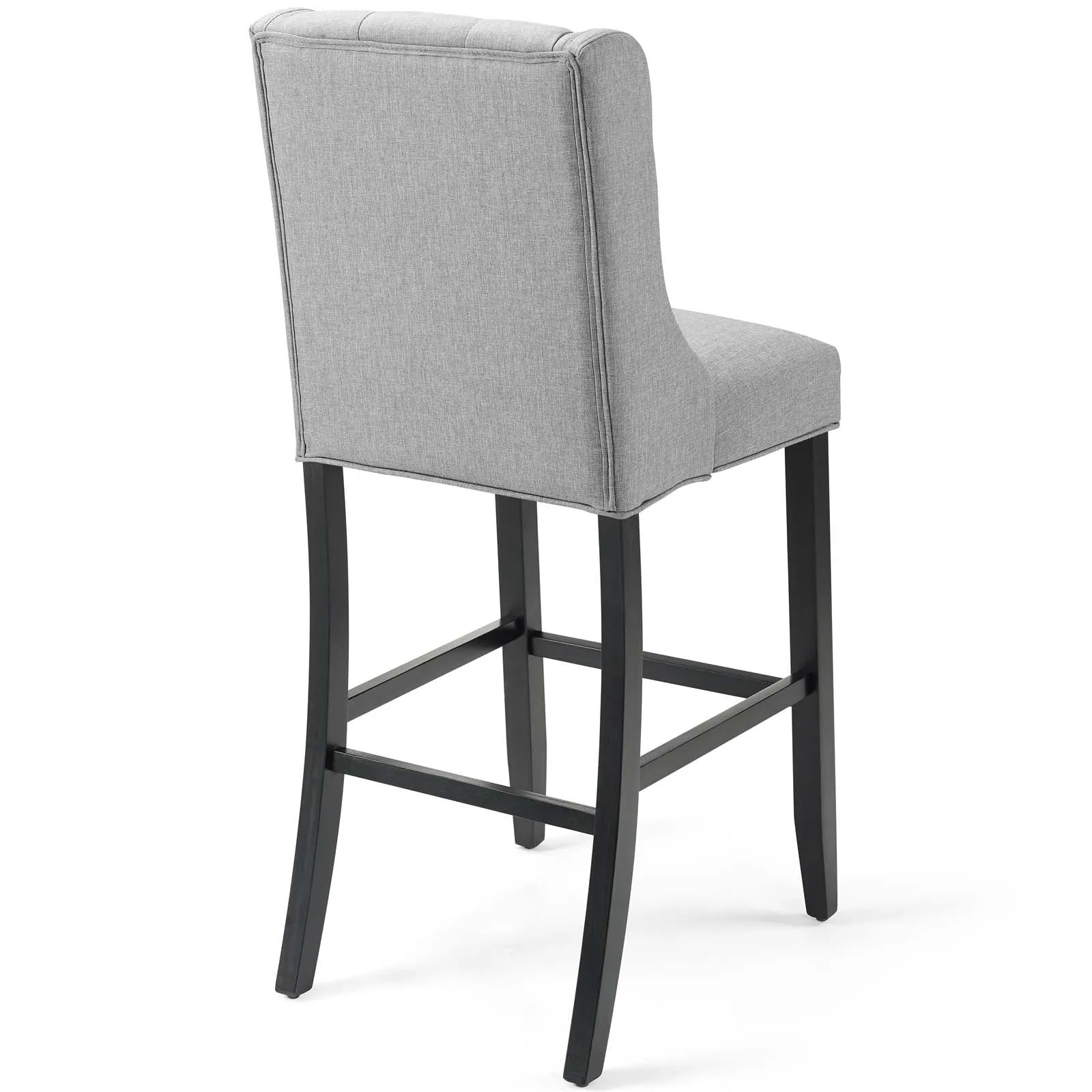 Baronet Bar Stool Upholstered Fabric Set of 2 by Modway