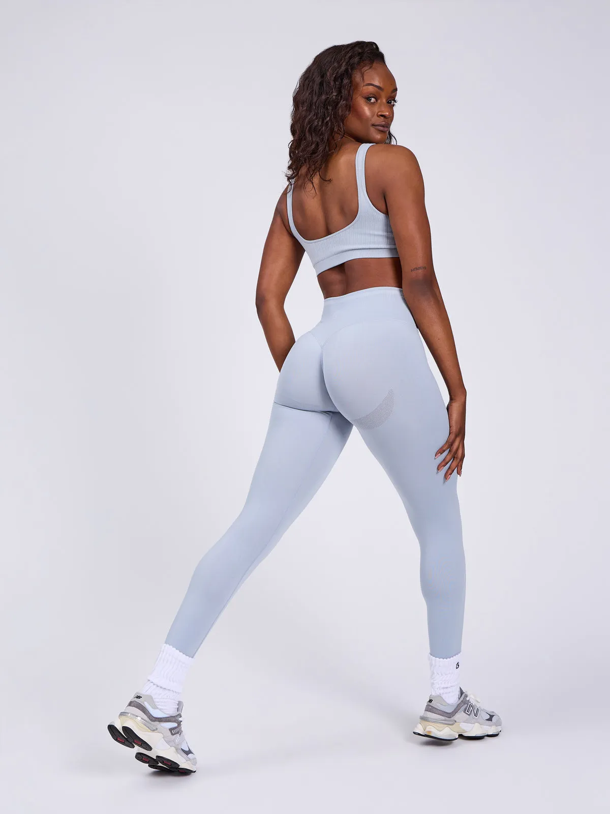 BBL Seamless Legging - Moody Blue