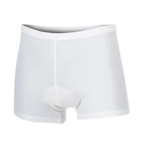 Bioracer Meryl Padded Boxer Mens Cycling Shorts (White)