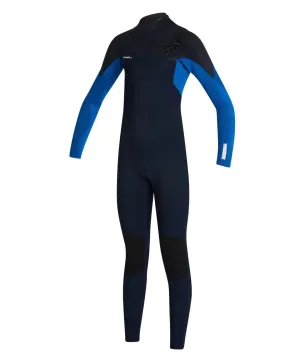 Boy's HyperFreak 4/3  Steamer Chest Zip Wetsuit - Abyss