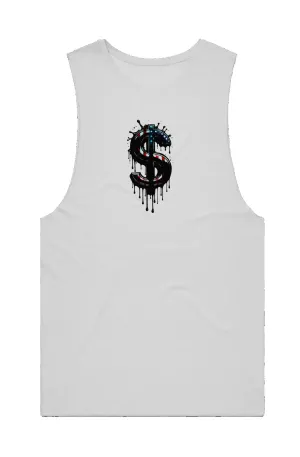 Capitalism Dollar Sign Athlete Tank Top