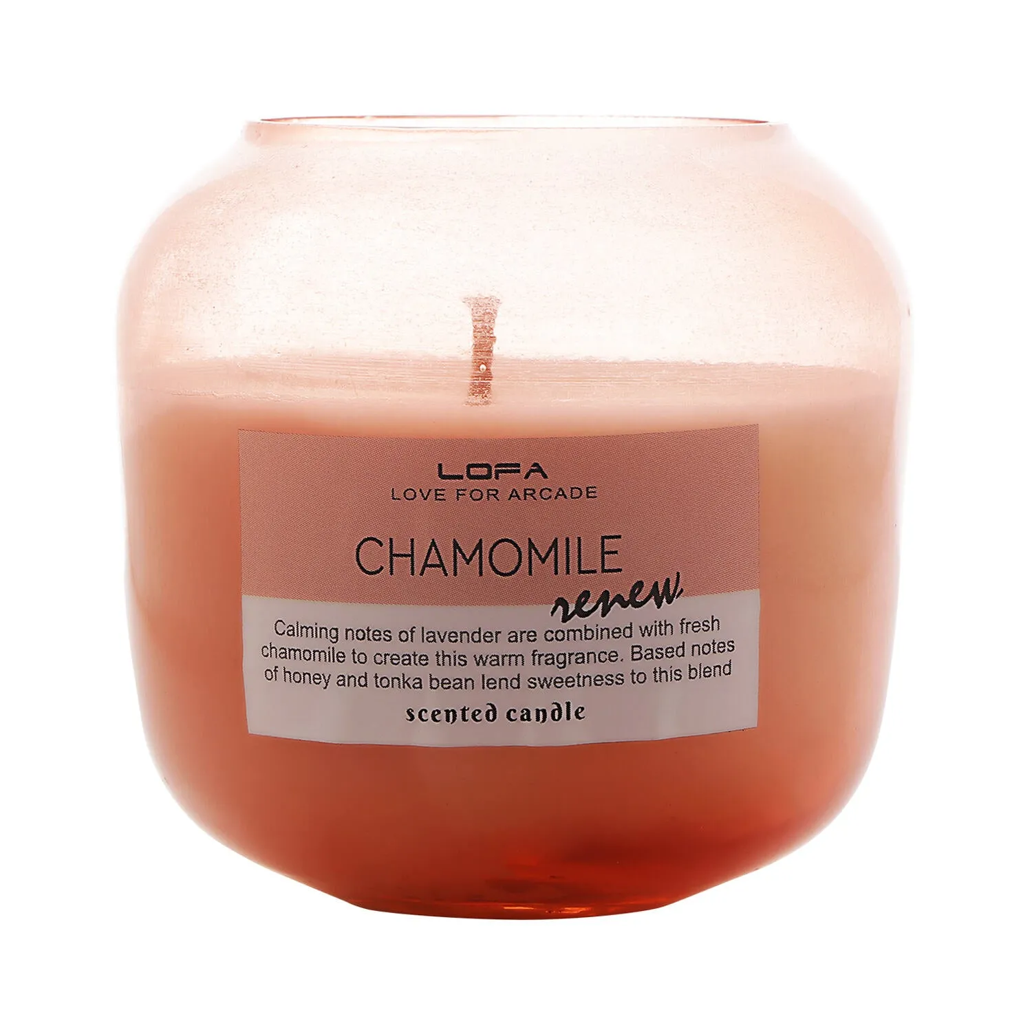 Chamomile Globe Jar Scented Candle