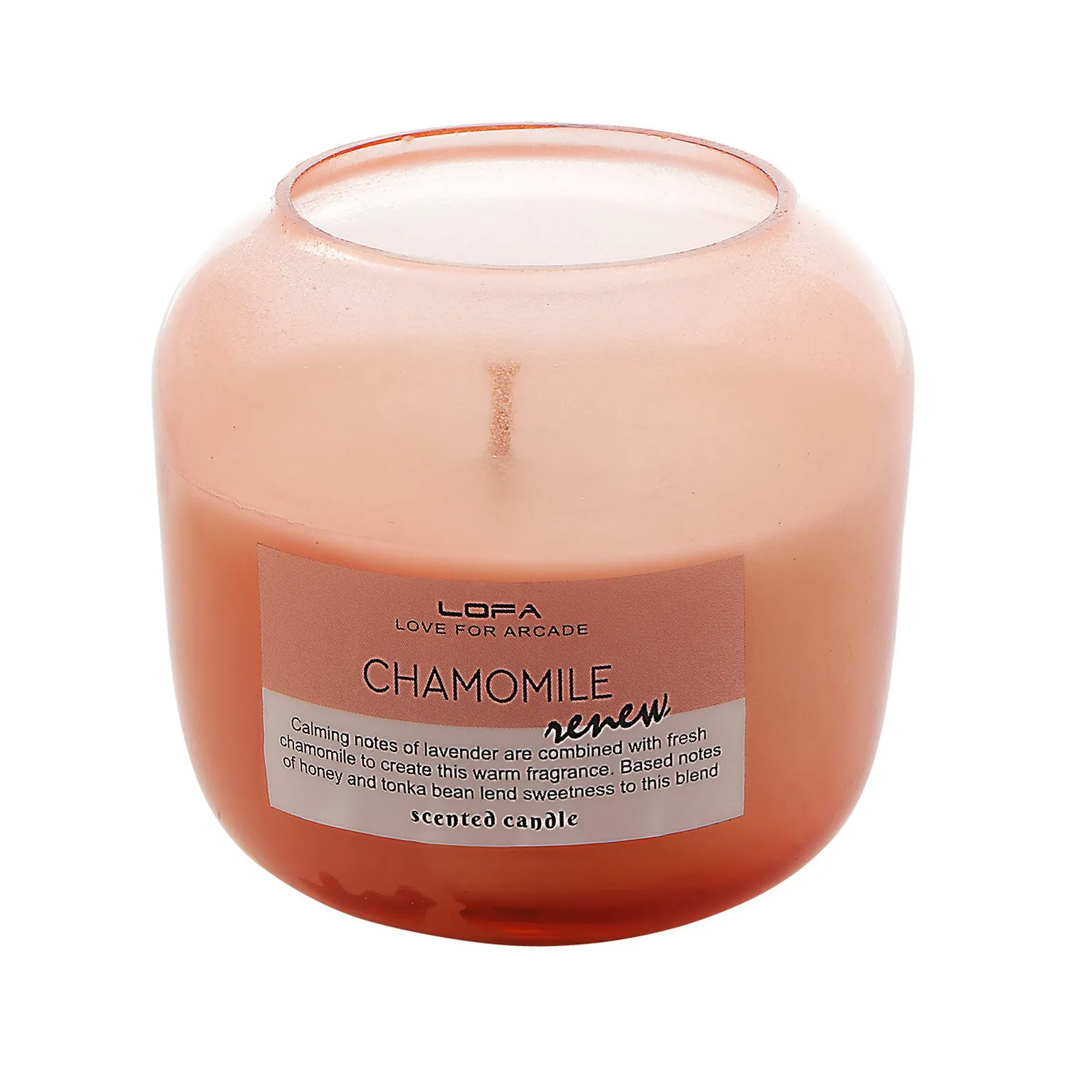 Chamomile Globe Jar Scented Candle