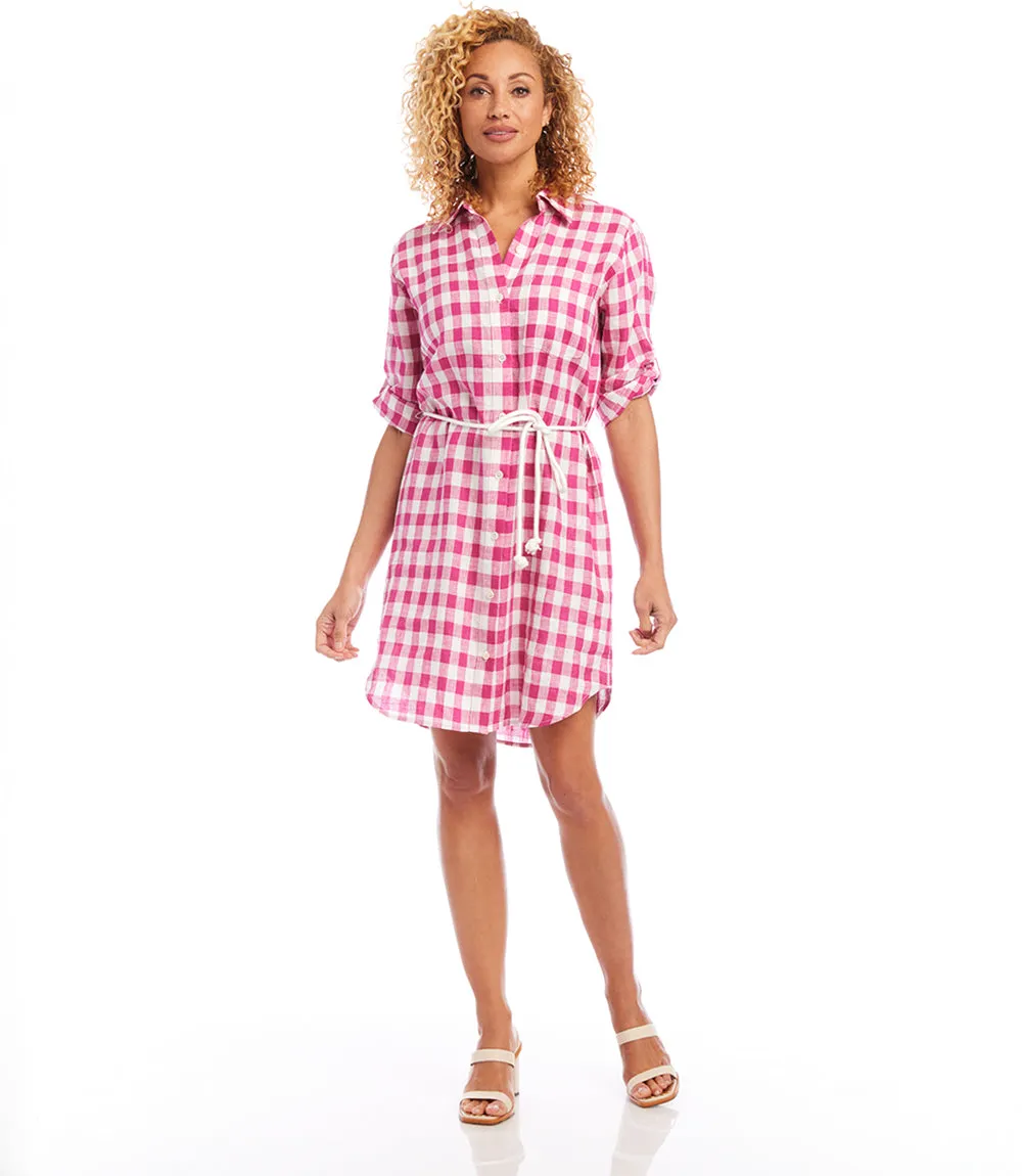 Check Shirtdress