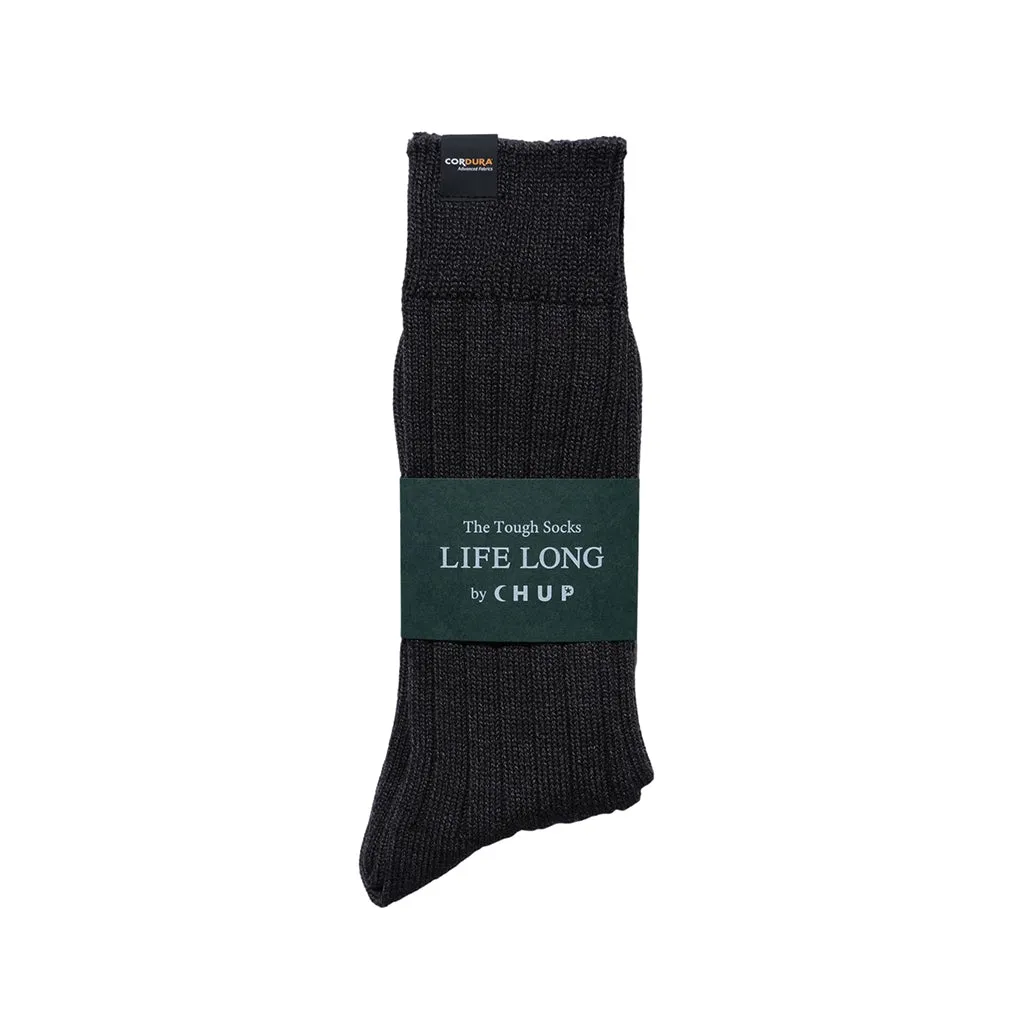 Chup Socks TS-1 "Life Long" (Charcoal)