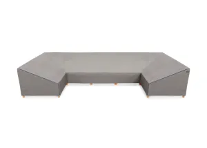 Cover for Teak U Sectional - 7 Seat