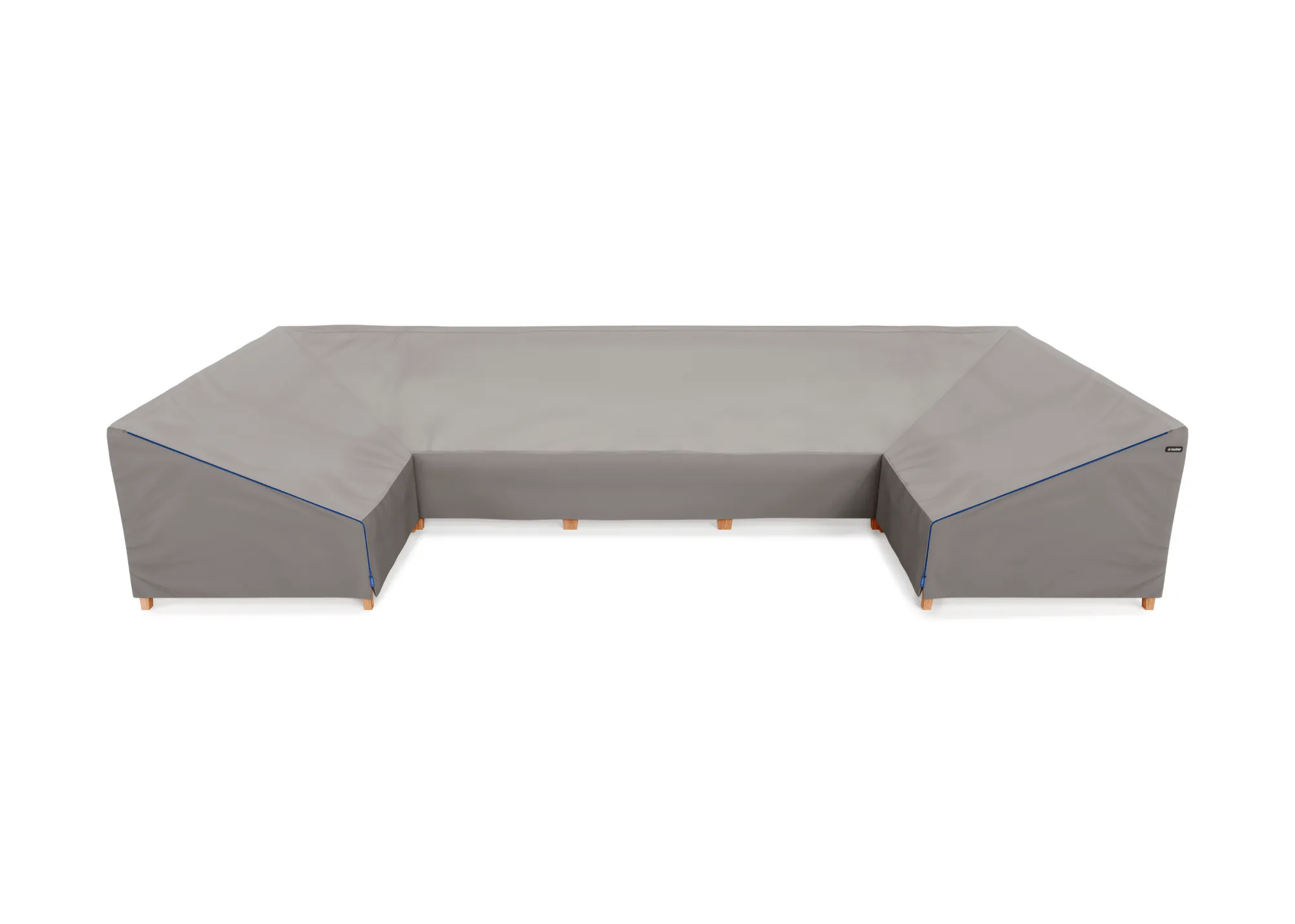 Cover for Teak U Sectional - 7 Seat