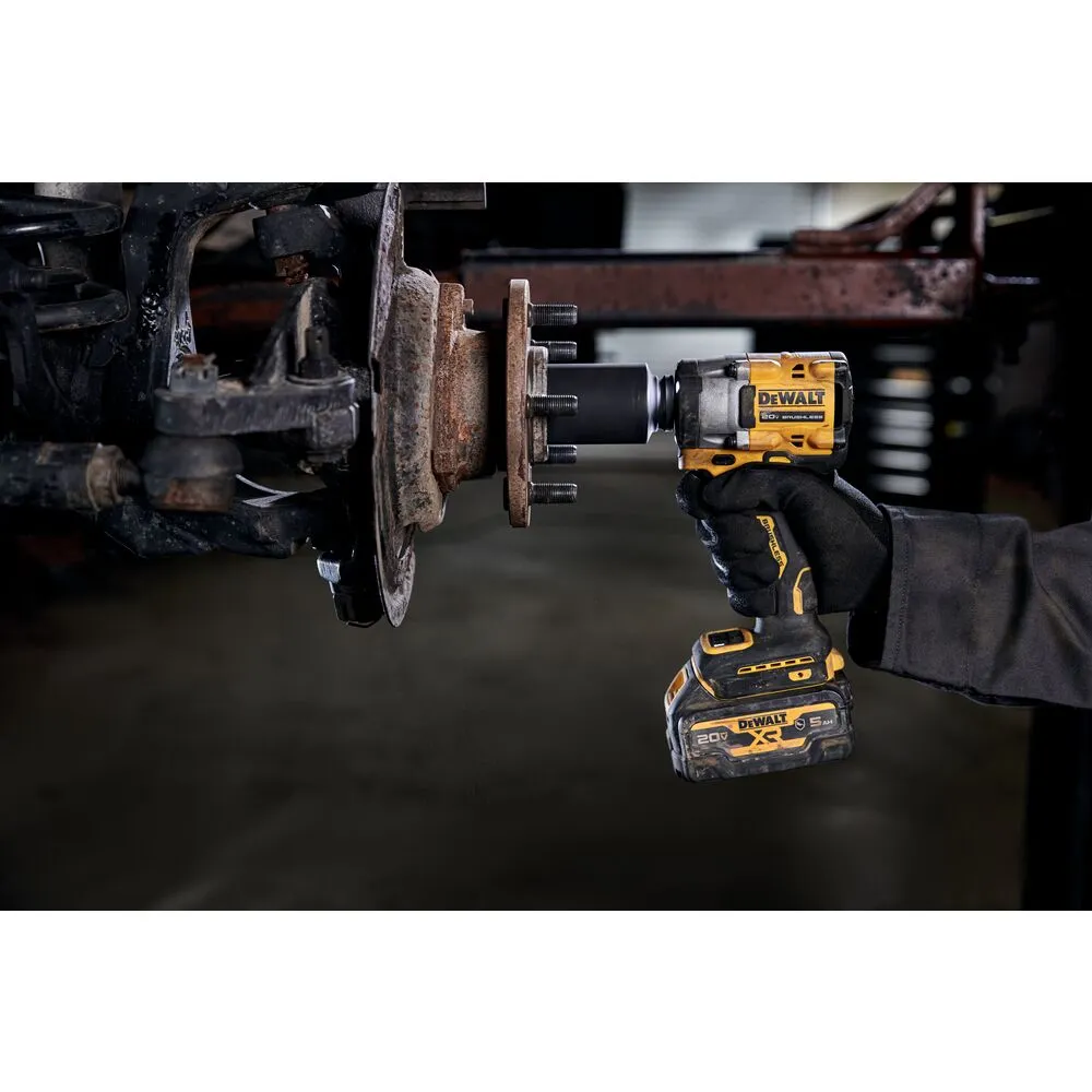 DeWALT DCF921P2 20V MAX ATOMIC 1/2" Compact Impact Wrench w/ Hog Ring Anvil Kit