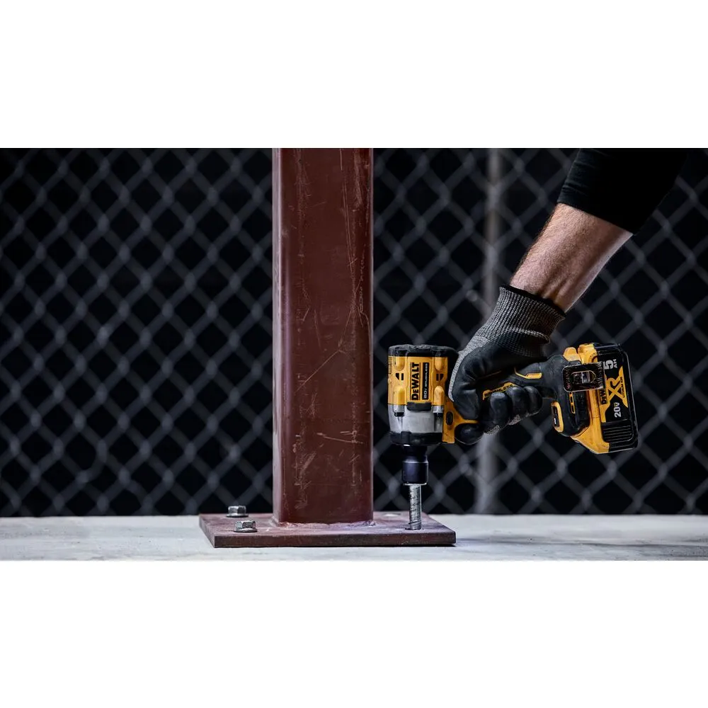 DeWALT DCF921P2 20V MAX ATOMIC 1/2" Compact Impact Wrench w/ Hog Ring Anvil Kit