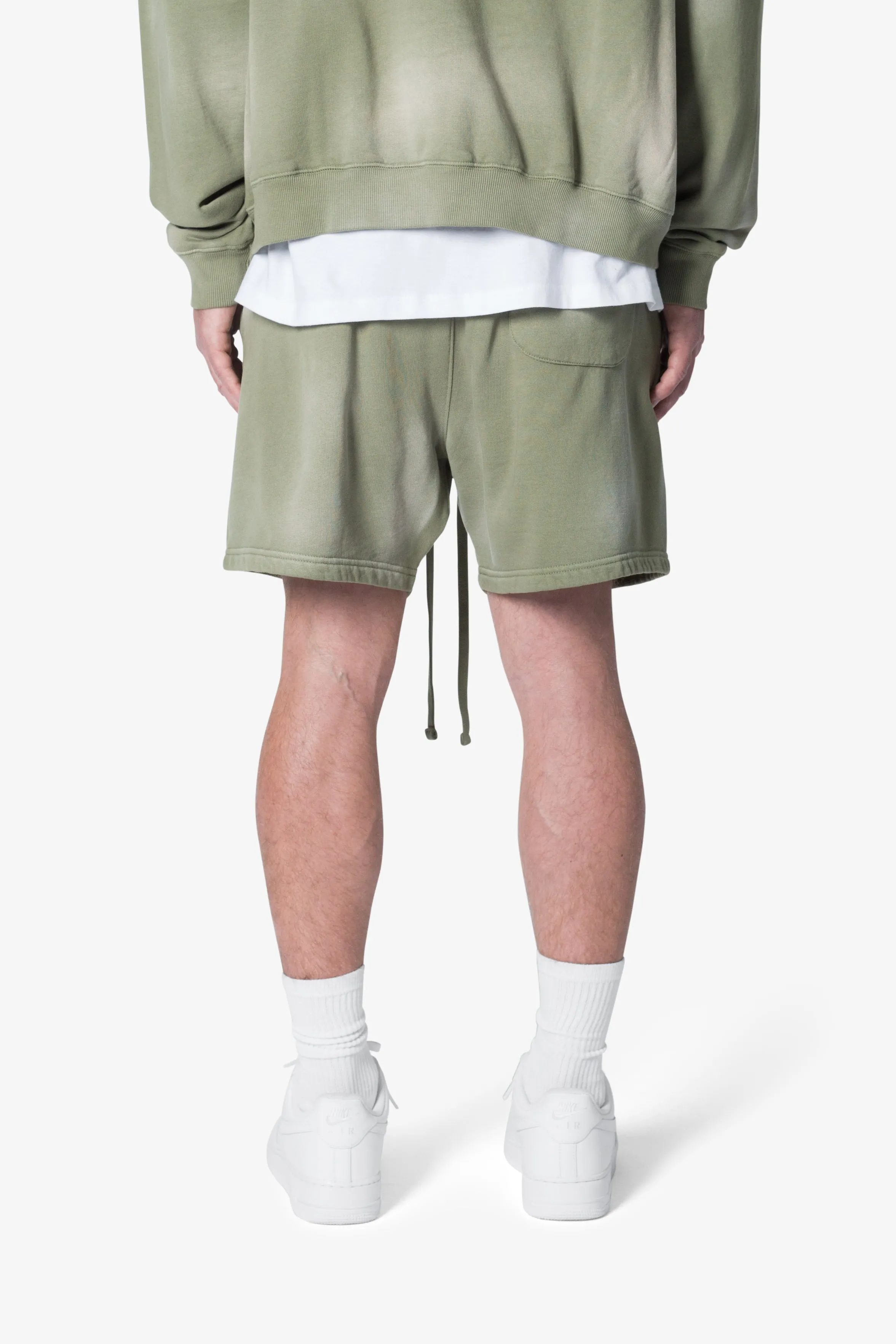 Faded Every Day Sweatshorts - Washed Olive