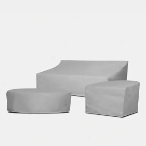 Formentera 2 Seat Armless Sofa  - Weather Cover