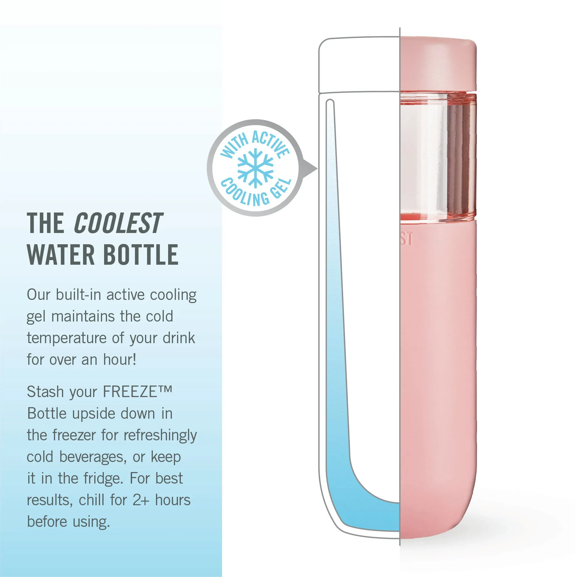 FREEZE™ Bottle in Blush