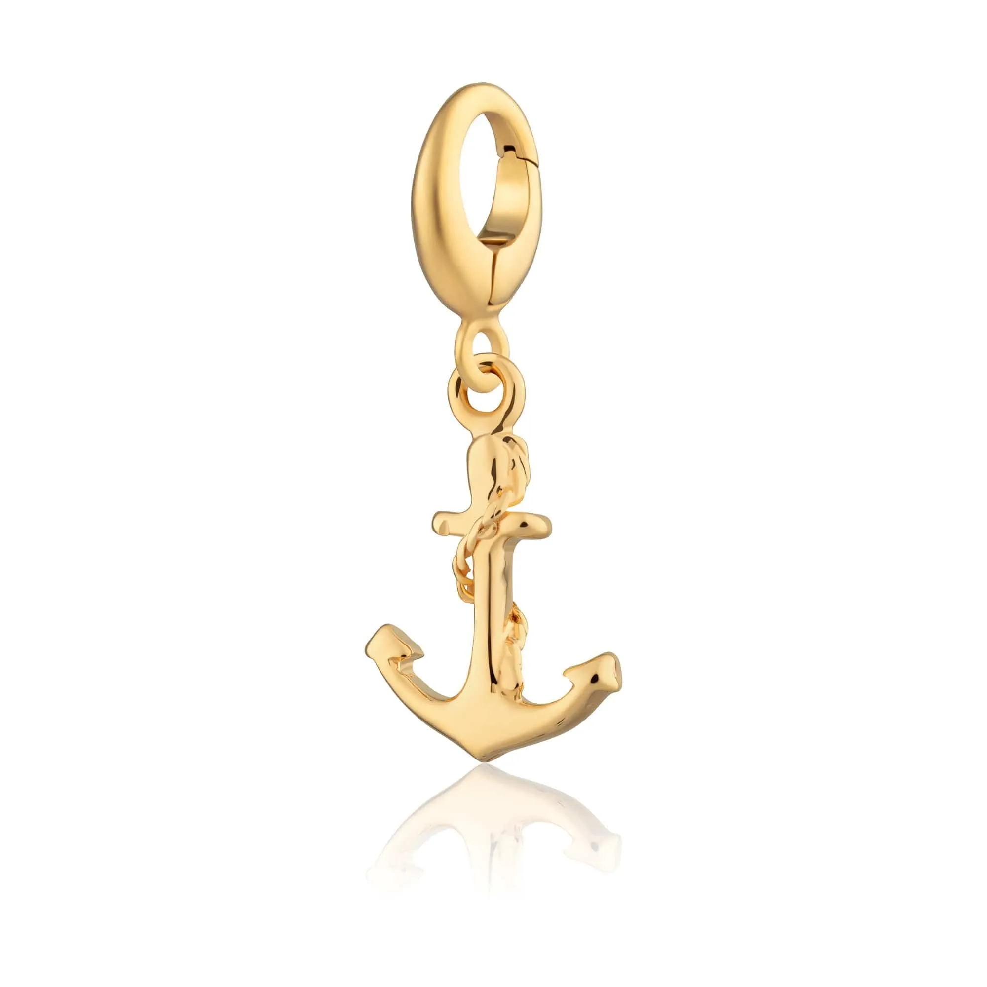 Gold Plated Anchor Charm