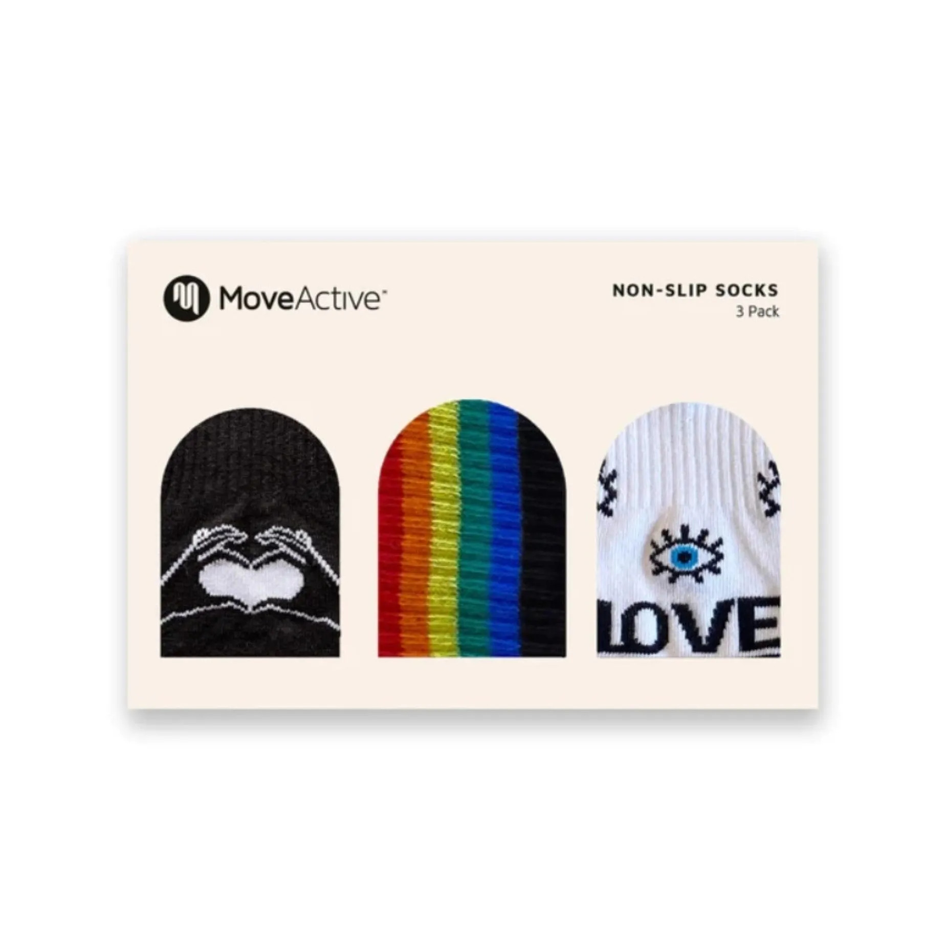 Grip Sock Gift Box - Love is Love (Barre / Pilates)