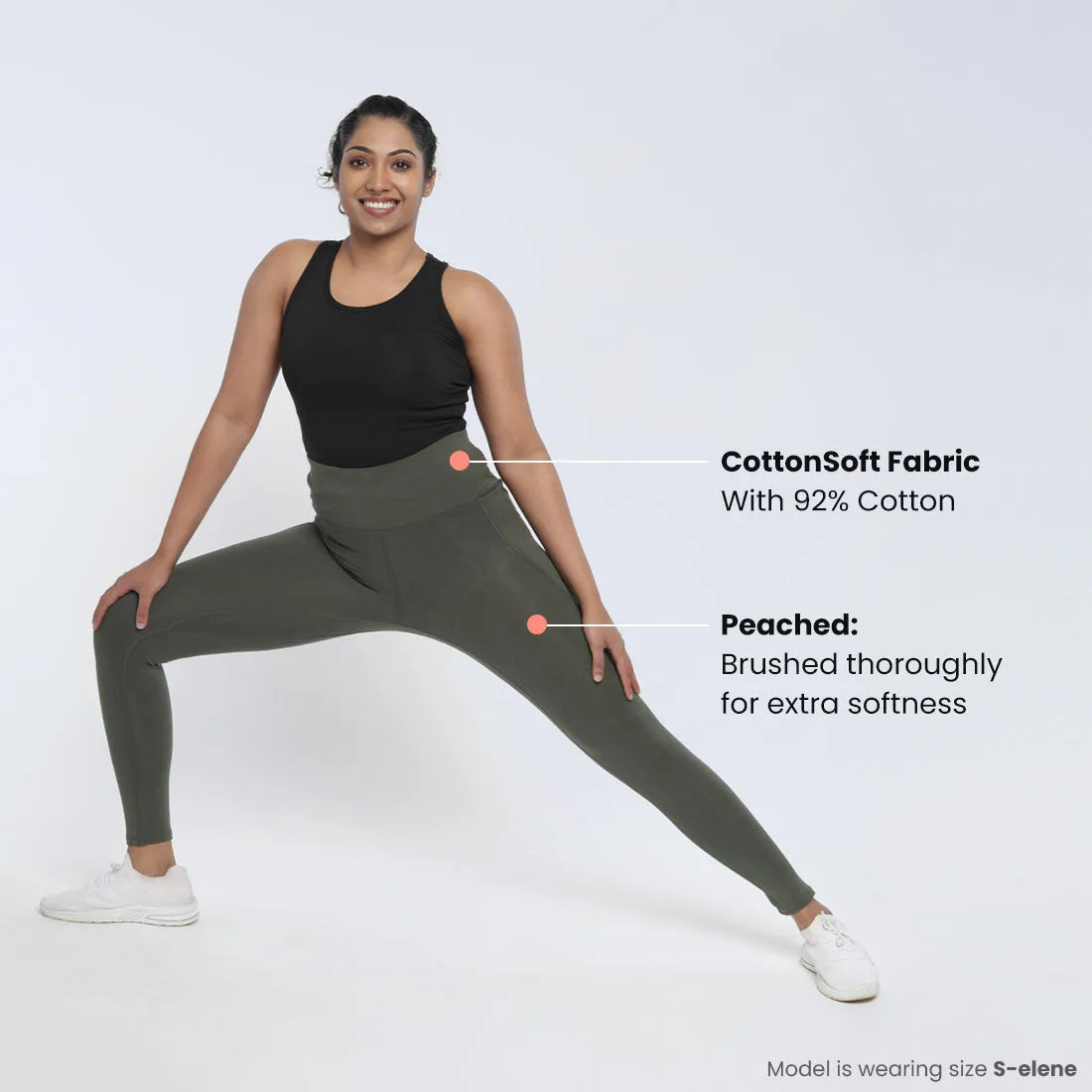 Groove-In Cotton Leggings