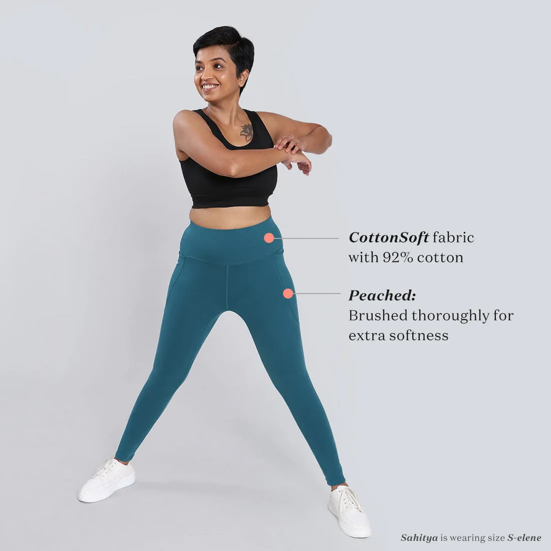 Groove-In Cotton Leggings