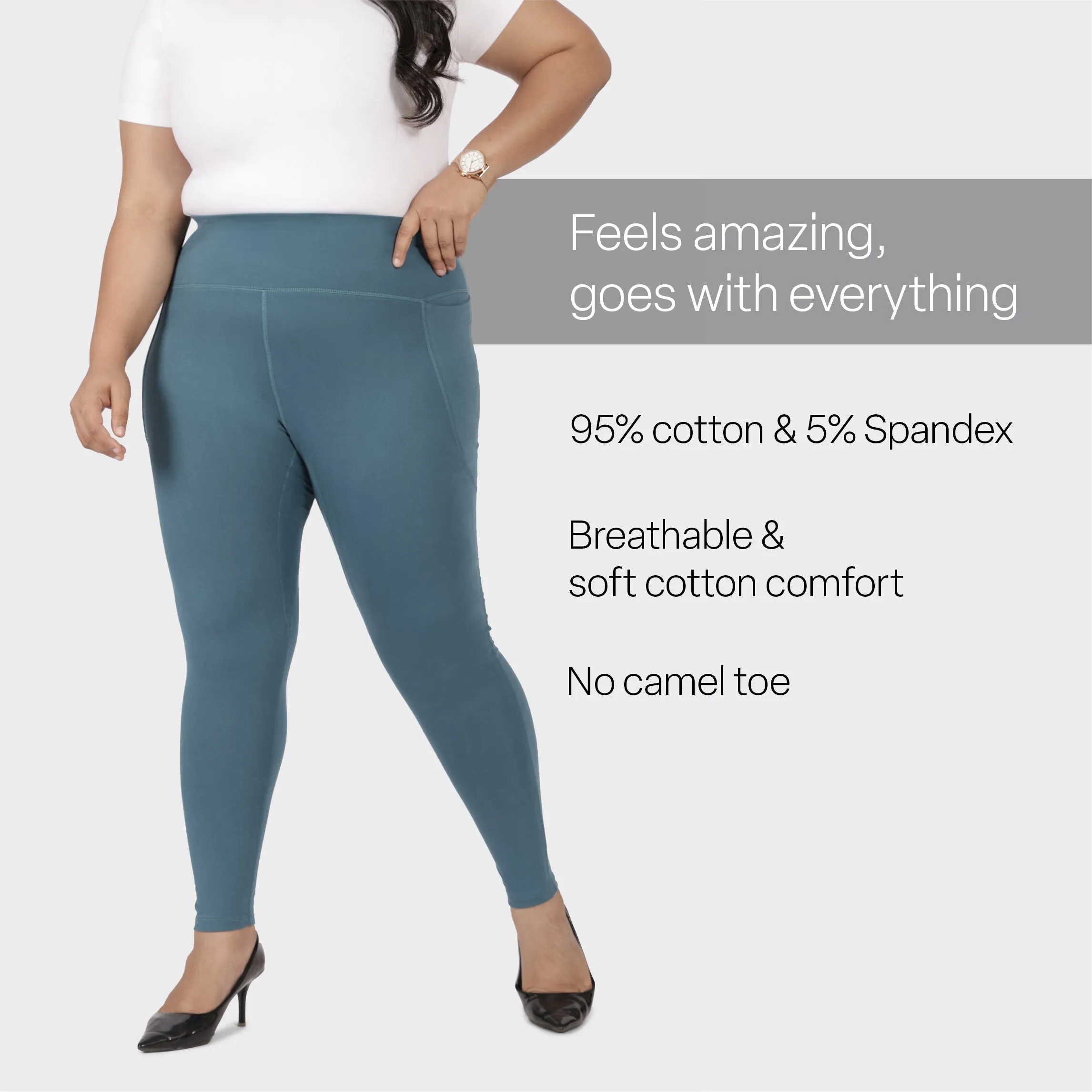 Groove-In Cotton Leggings