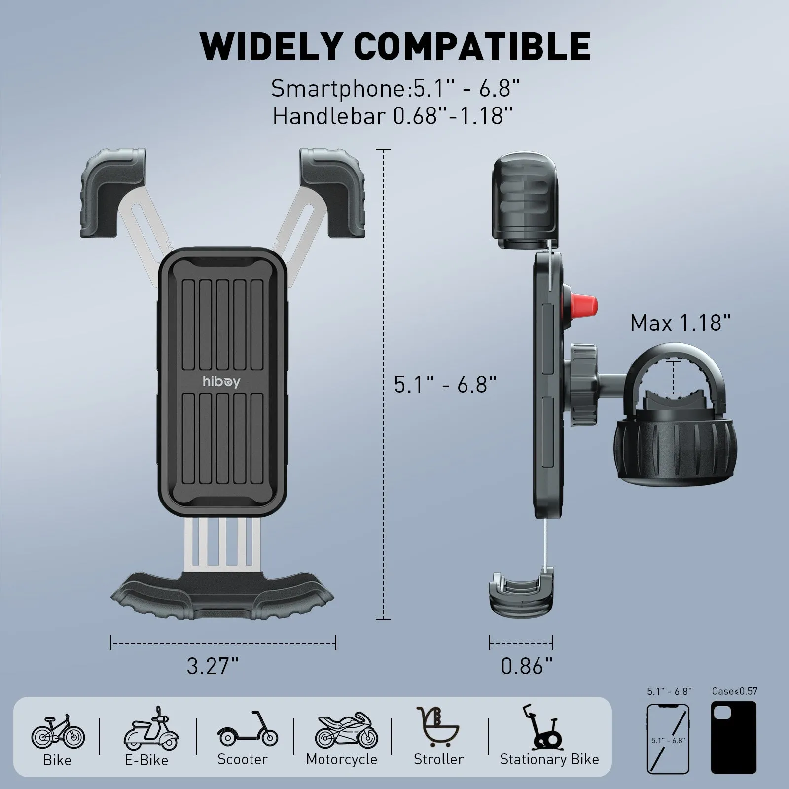 Hiboy Phone Holder for Scooters or Bikes