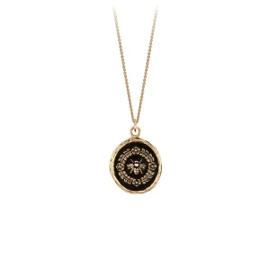 Honeybee 14K Gold Talisman