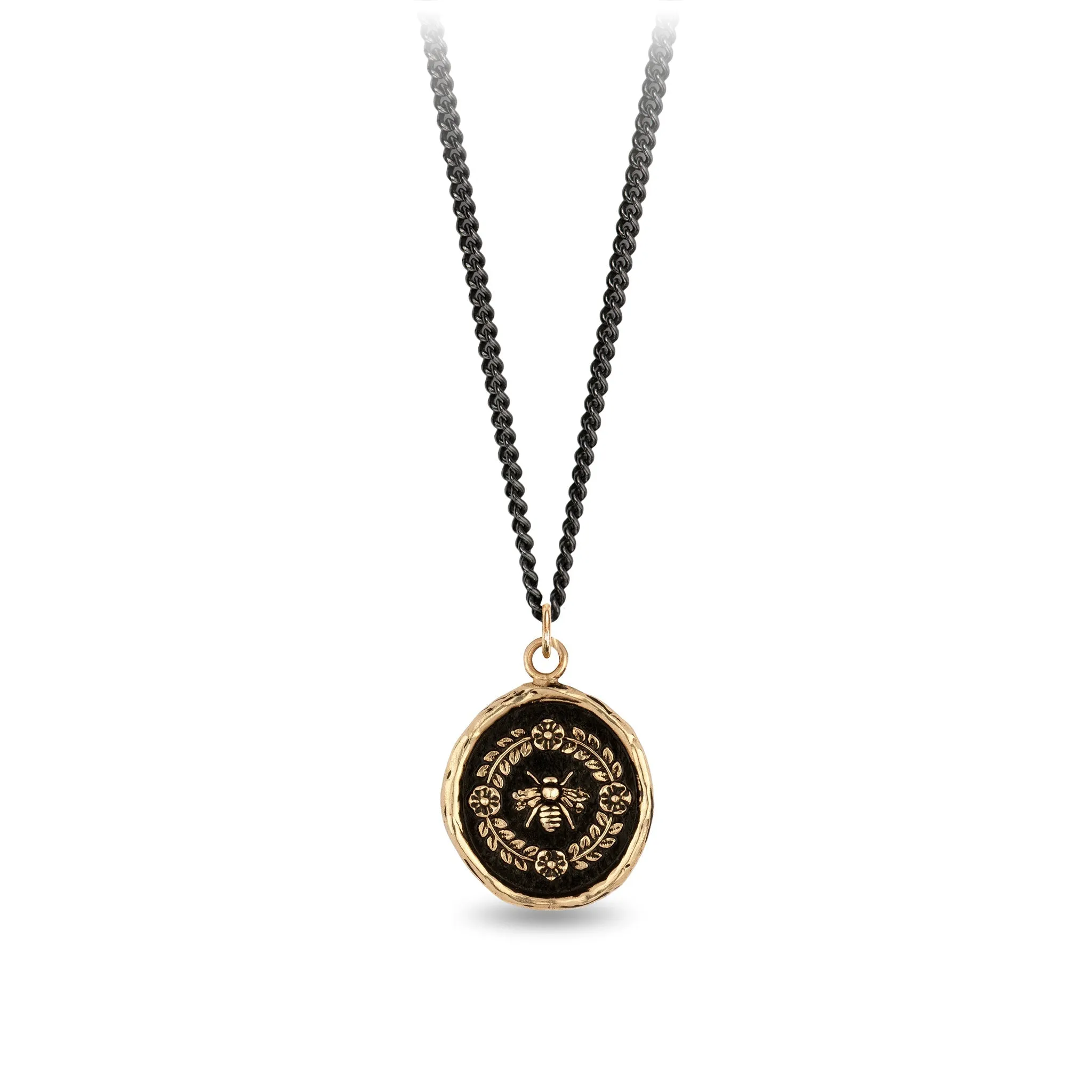 Honeybee 14K Gold Talisman