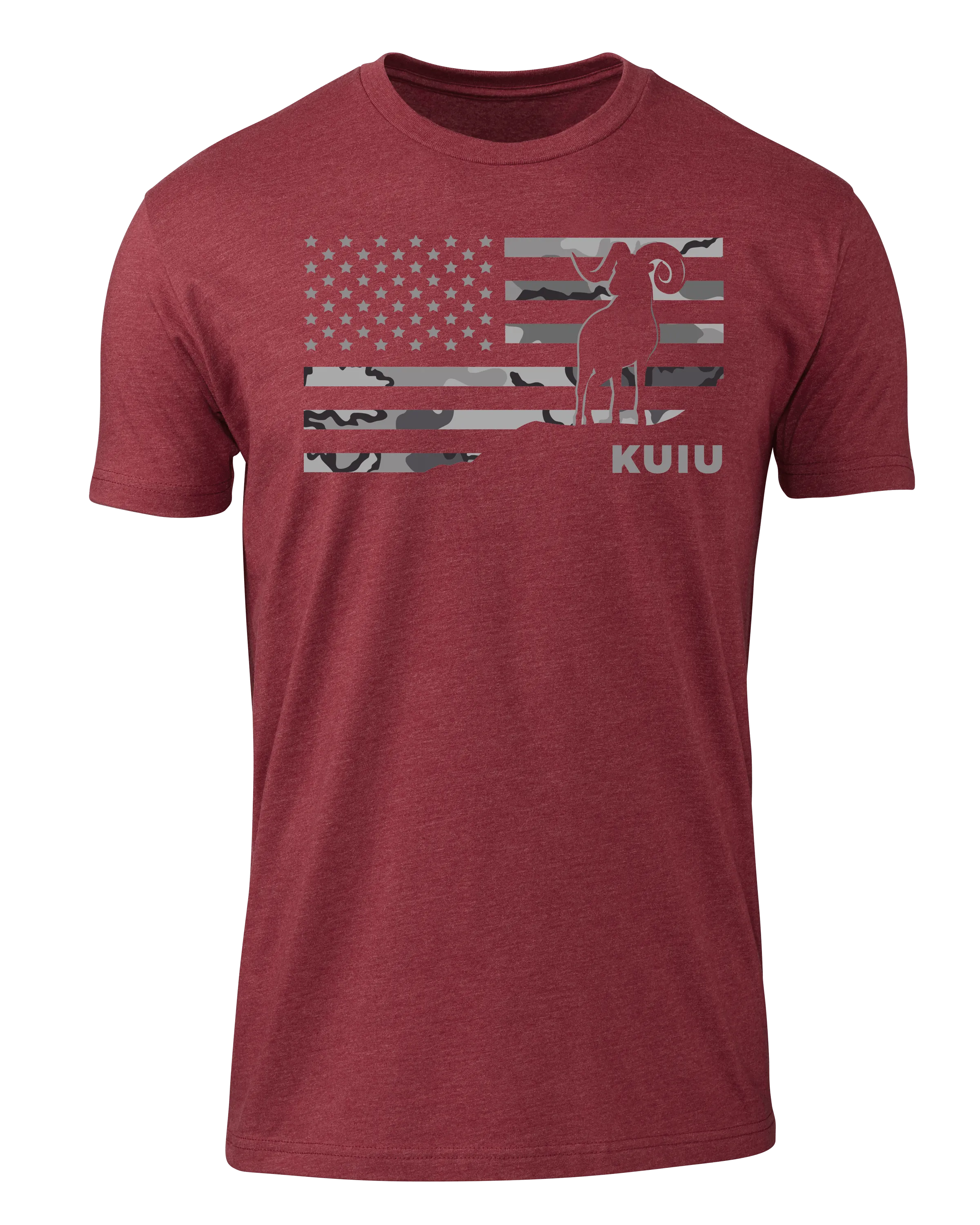 KUIU Vias Storm Ram T-Shirt | Cardinal