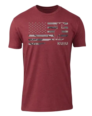 KUIU Vias Storm Ram T-Shirt | Cardinal