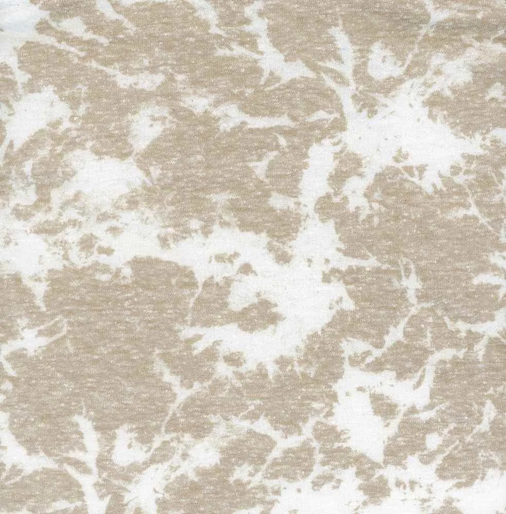 MARBLE PRINTED ON POLY RICH FRENCH TERRY TRIBLEND NFT201214-056