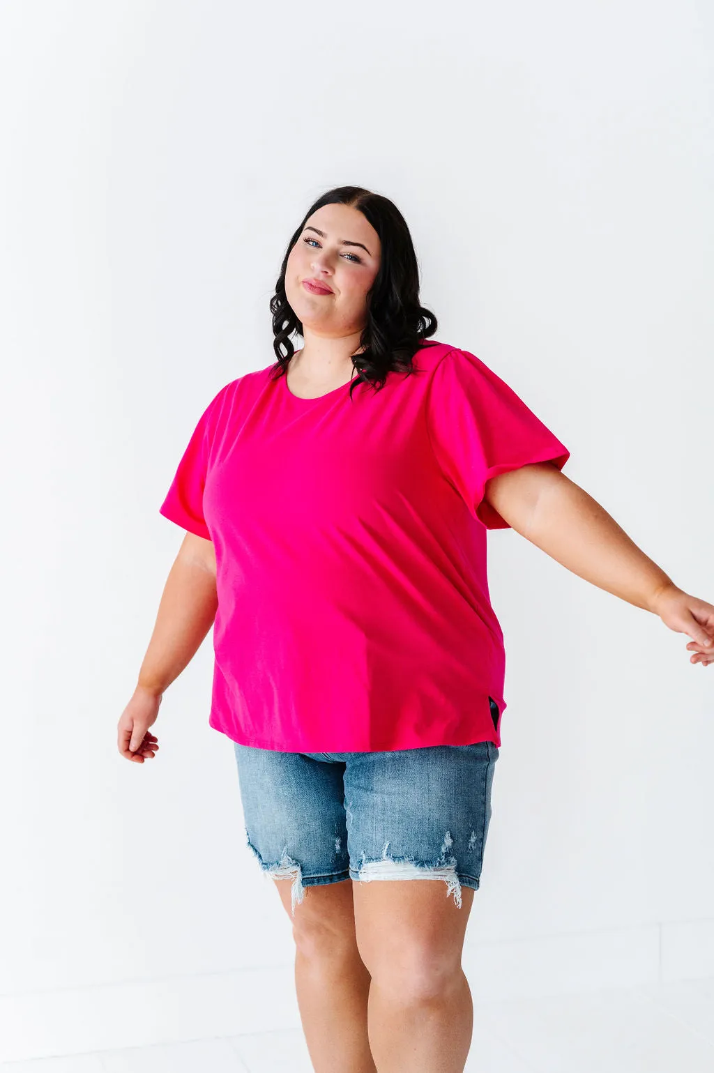 Marissa Top in Fuchsia