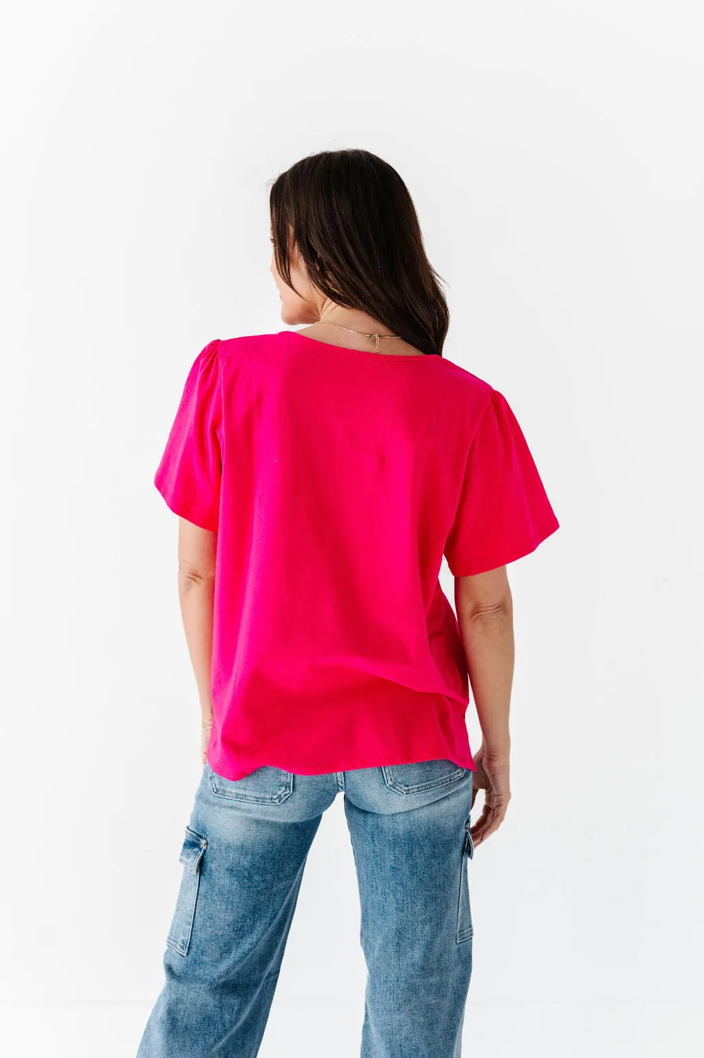 Marissa Top in Fuchsia