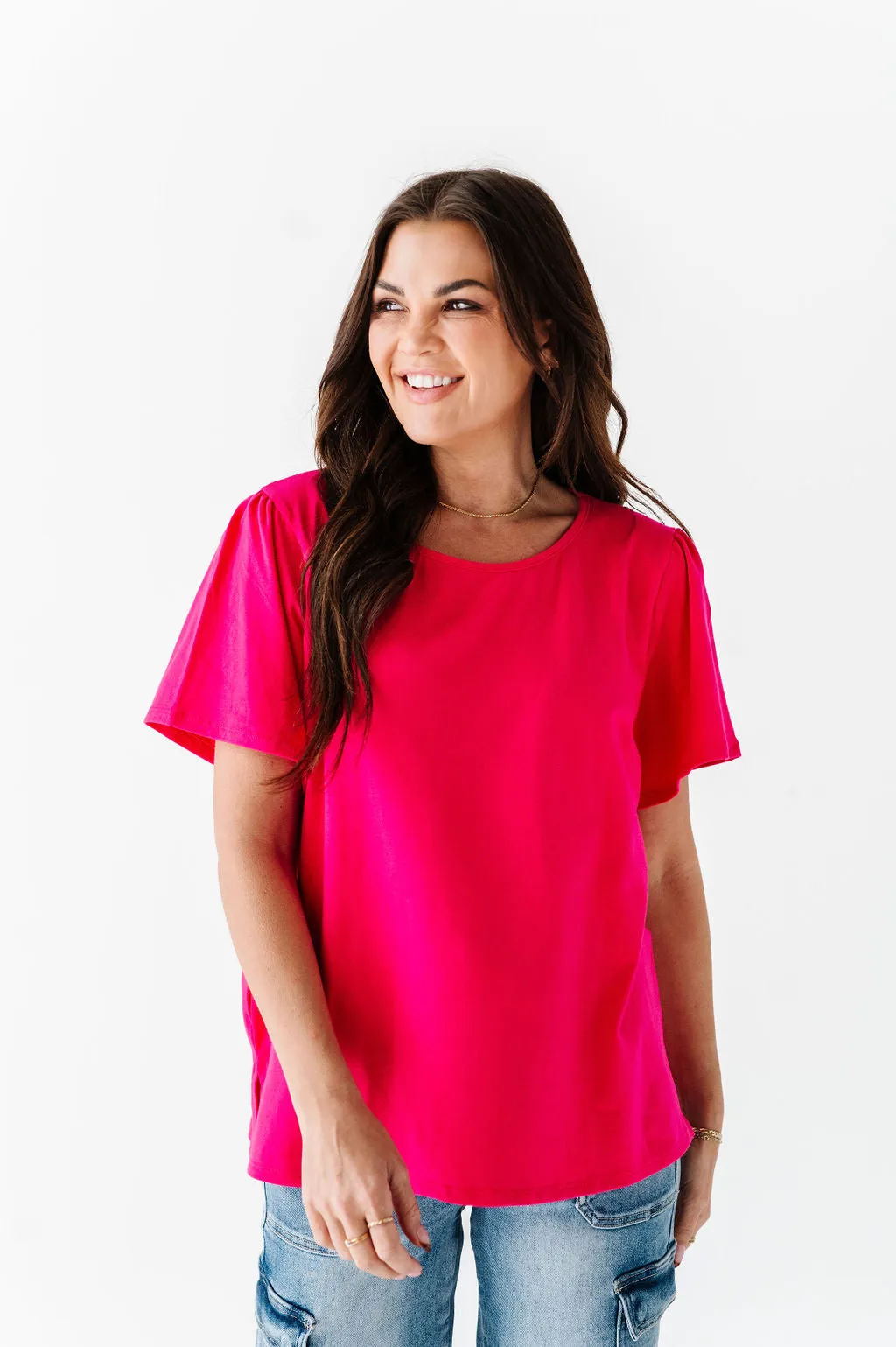 Marissa Top in Fuchsia