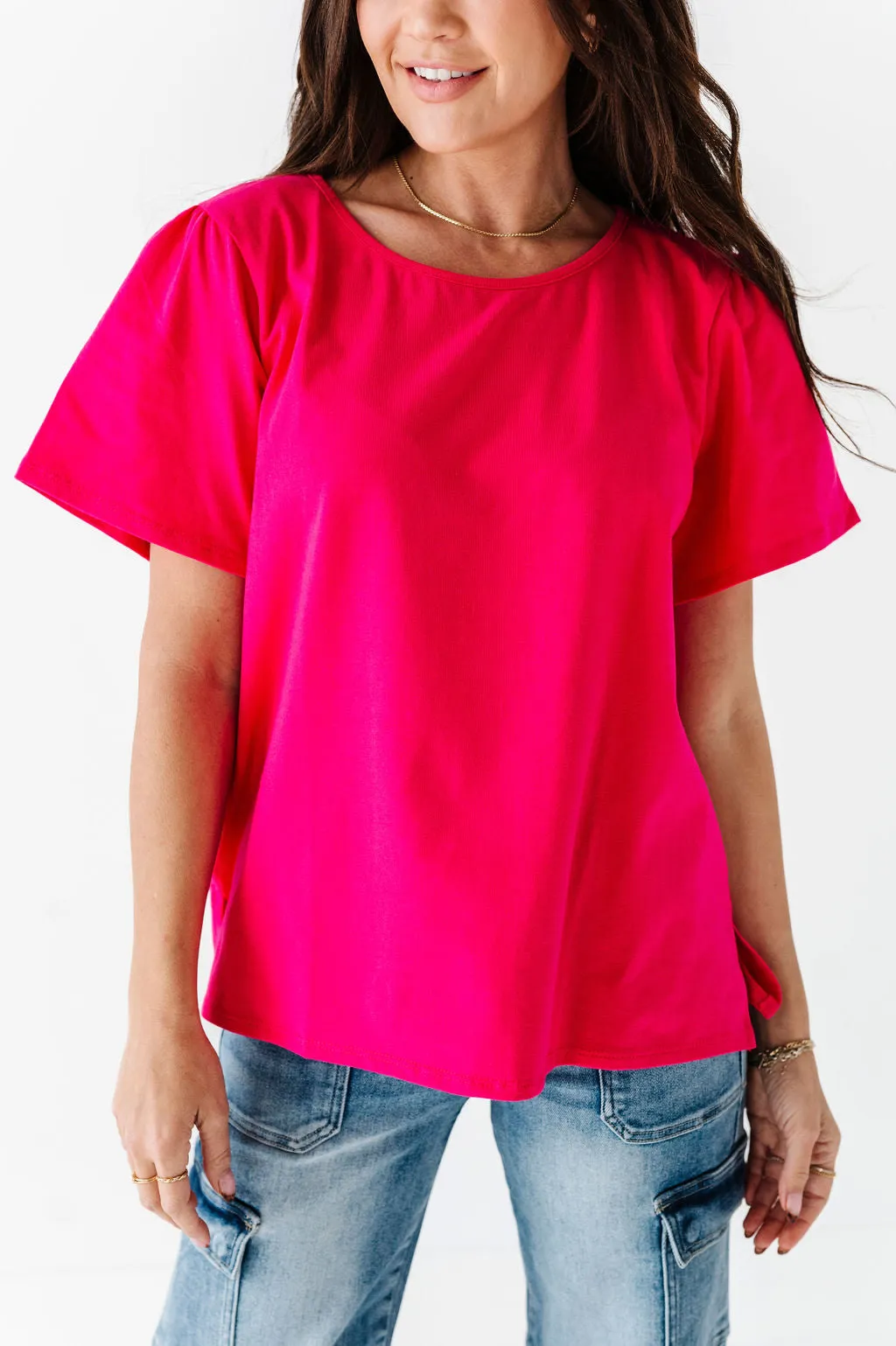 Marissa Top in Fuchsia