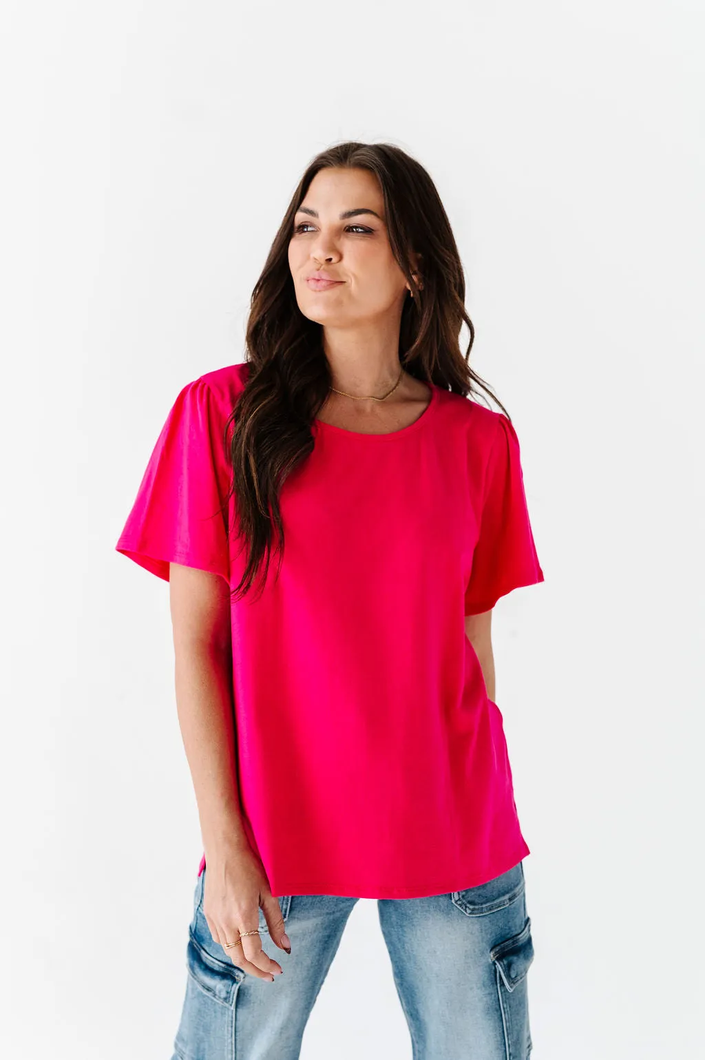 Marissa Top in Fuchsia