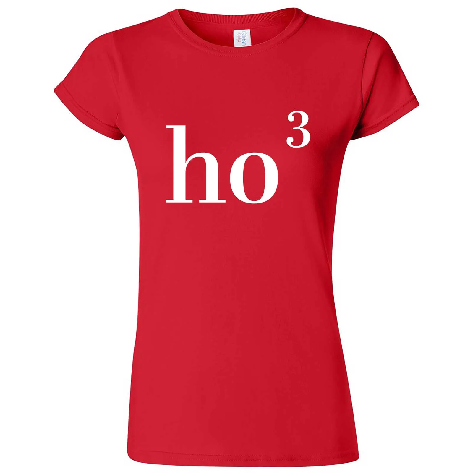 "Ho(3) Ho Ho" women's t-shirt