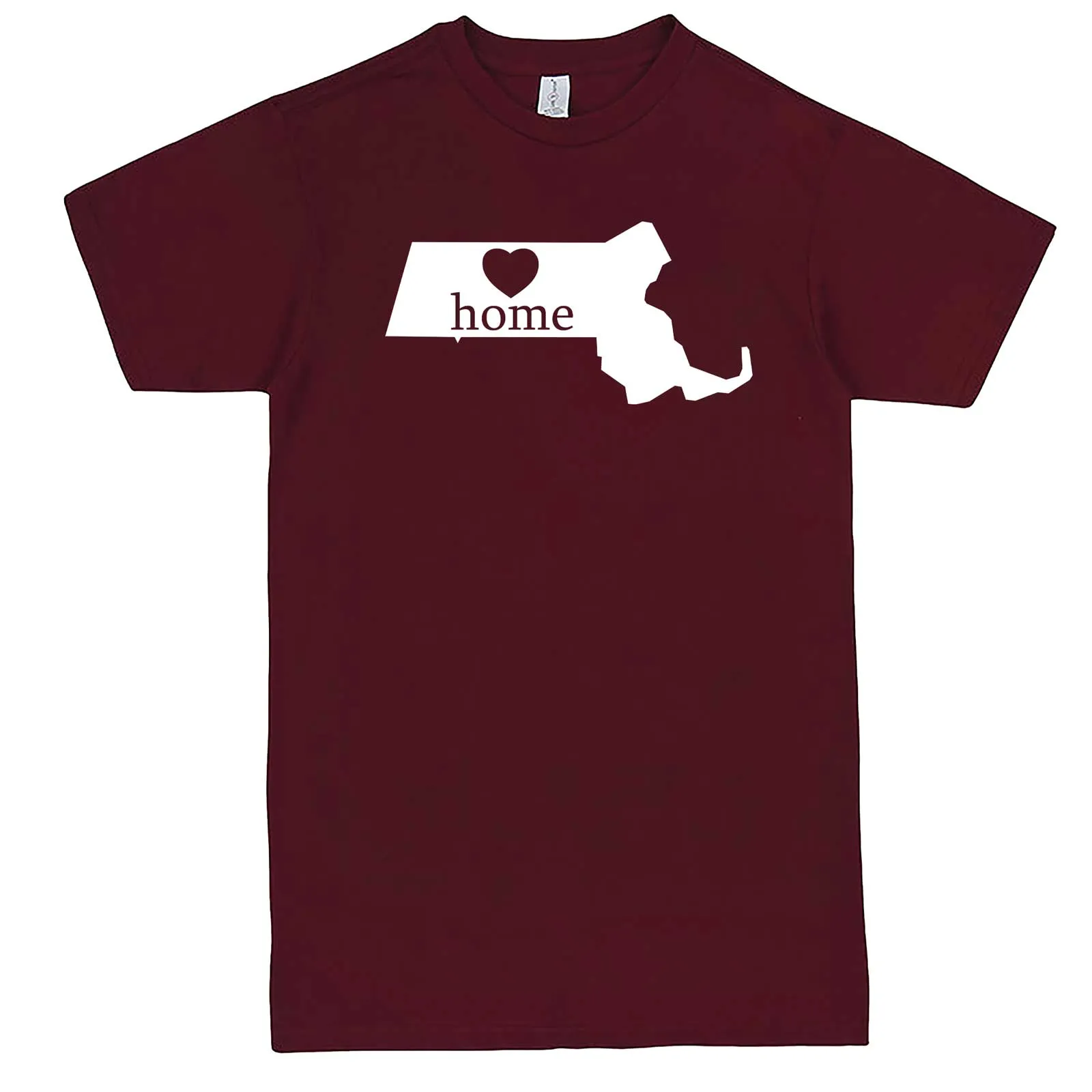 "Massachusetts Home State Pride" men's t-shirt