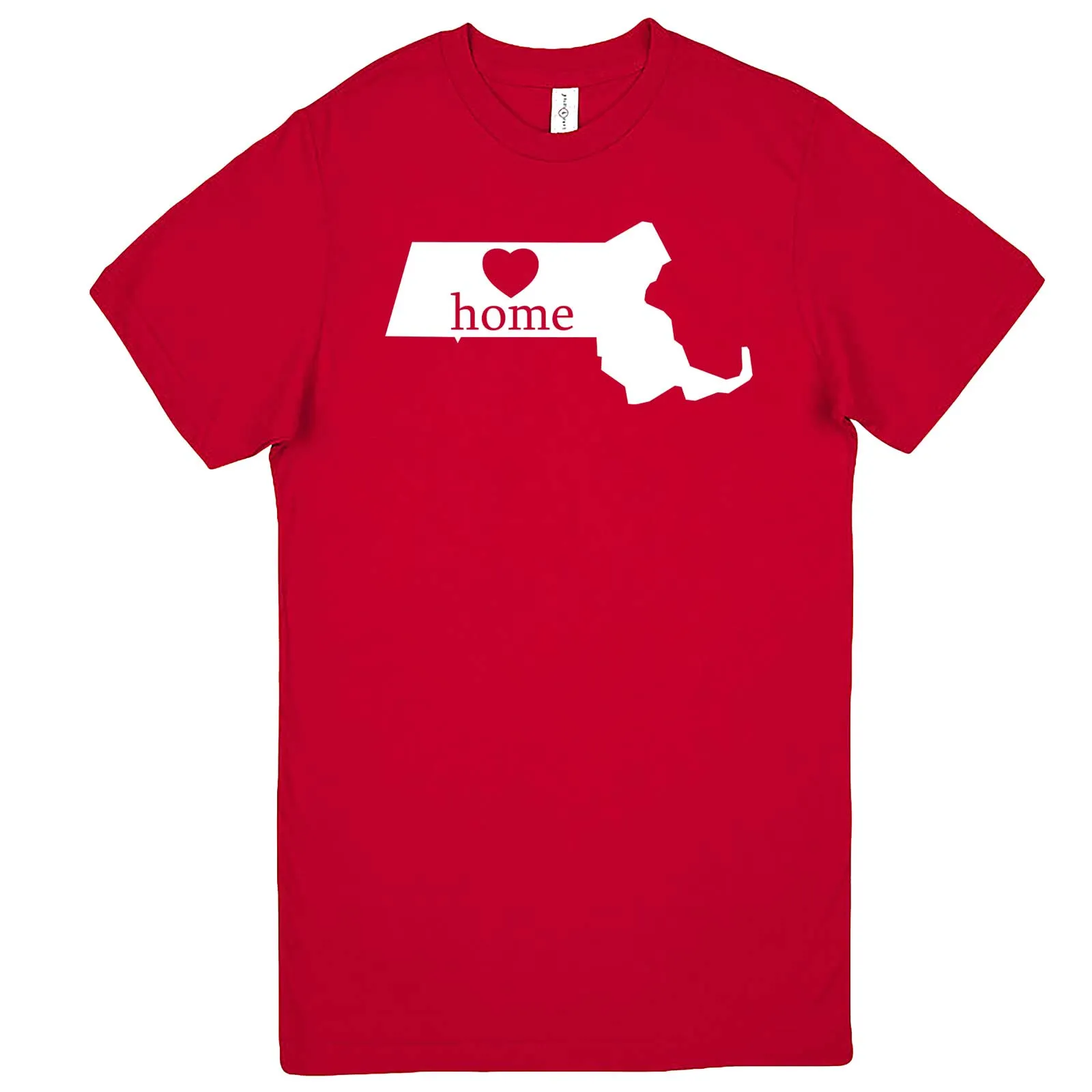 "Massachusetts Home State Pride" men's t-shirt