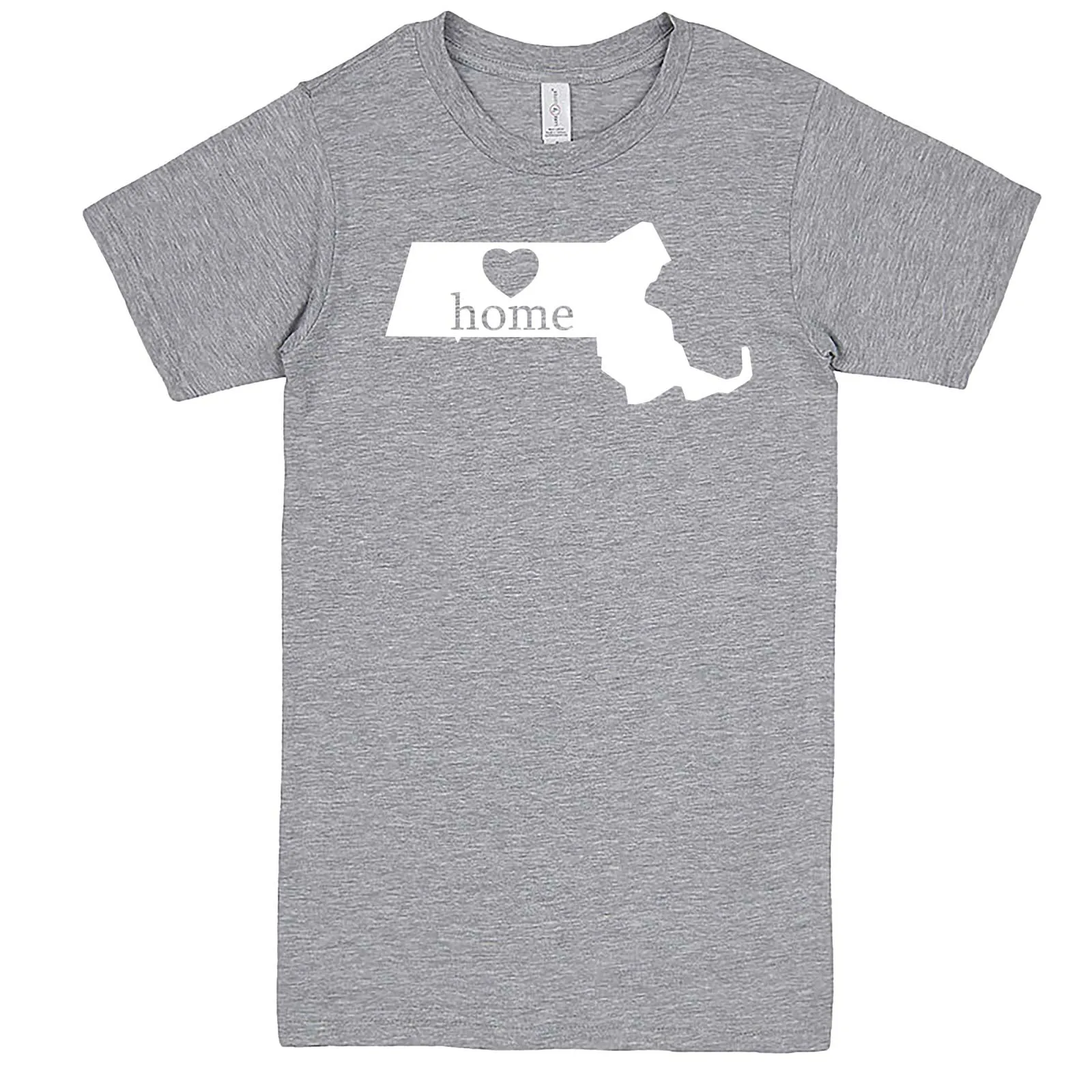 "Massachusetts Home State Pride" men's t-shirt