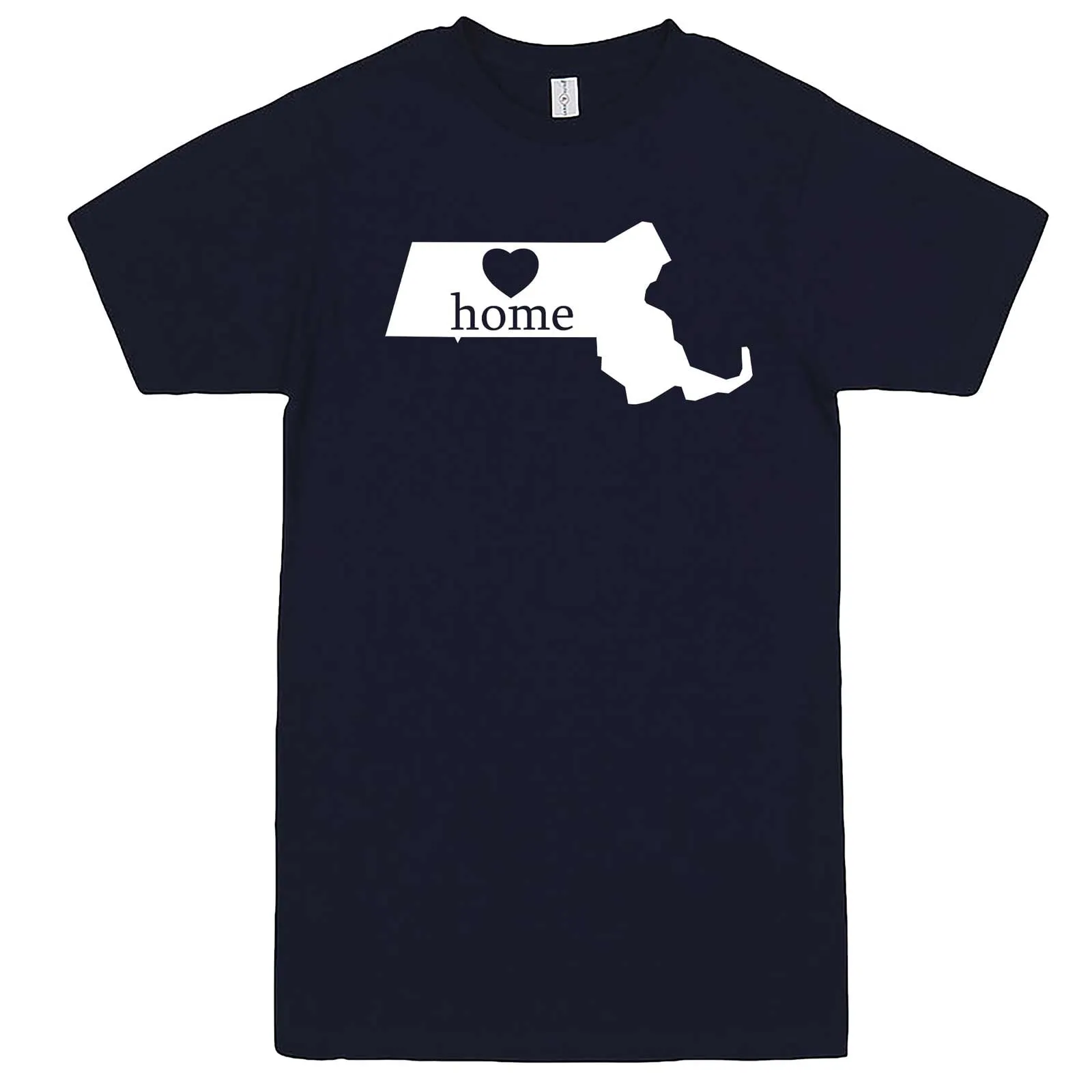 "Massachusetts Home State Pride" men's t-shirt