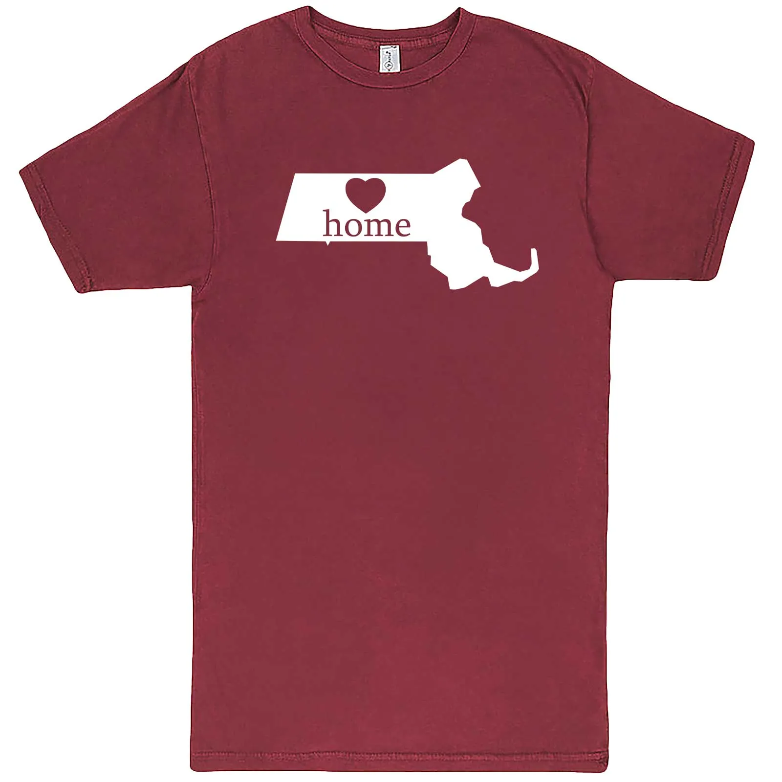 "Massachusetts Home State Pride" men's t-shirt