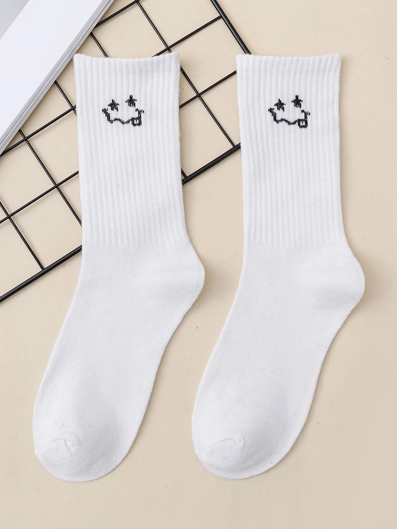 Smily Emojy Face Socks Funny Socks for Women Novelty Socks Funky Socks Gift for