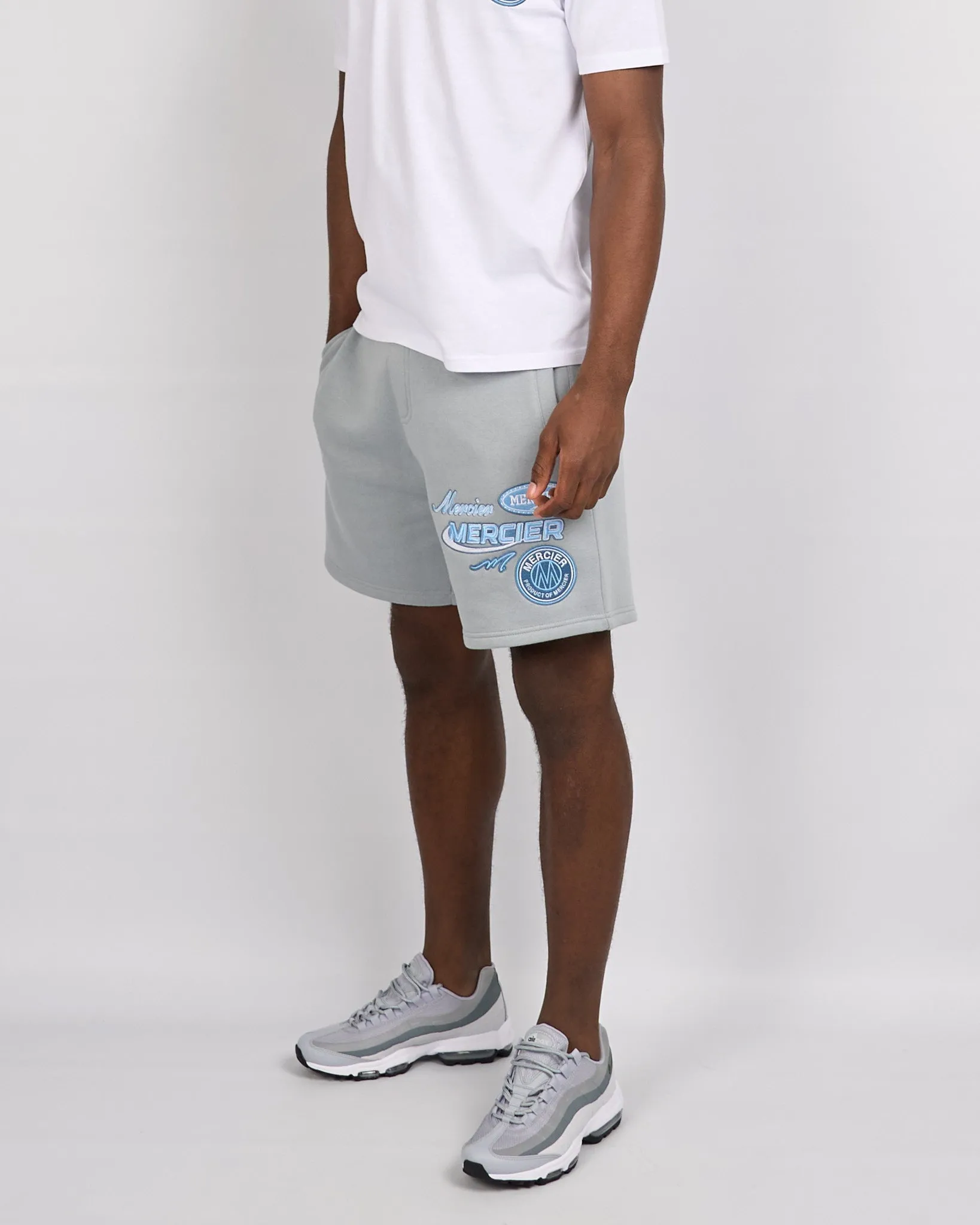 Smoke Blue Mercier Racer Shorts