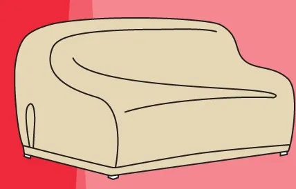 Sofa Curved XL Cover CP243