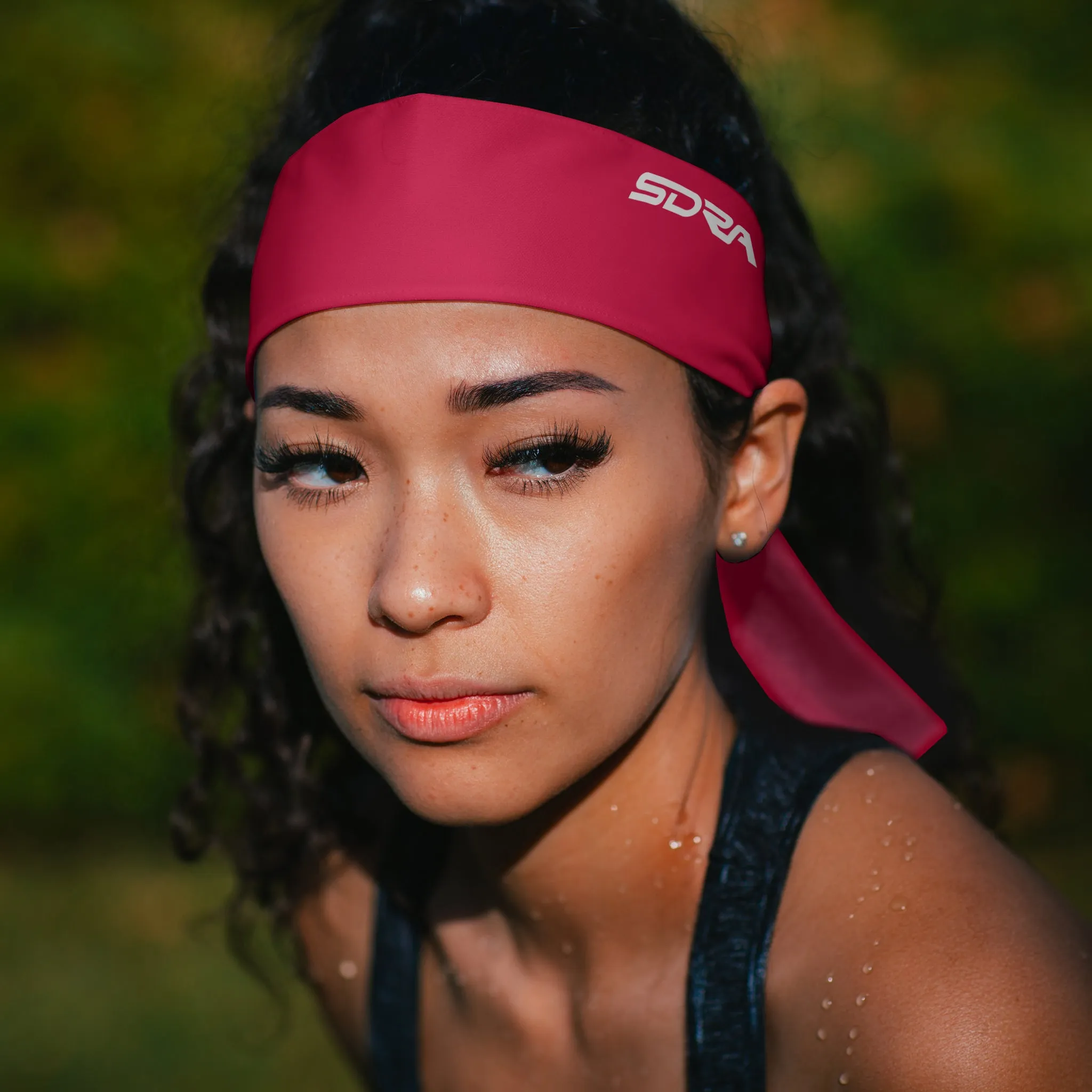 Solid Color Tie Headbands