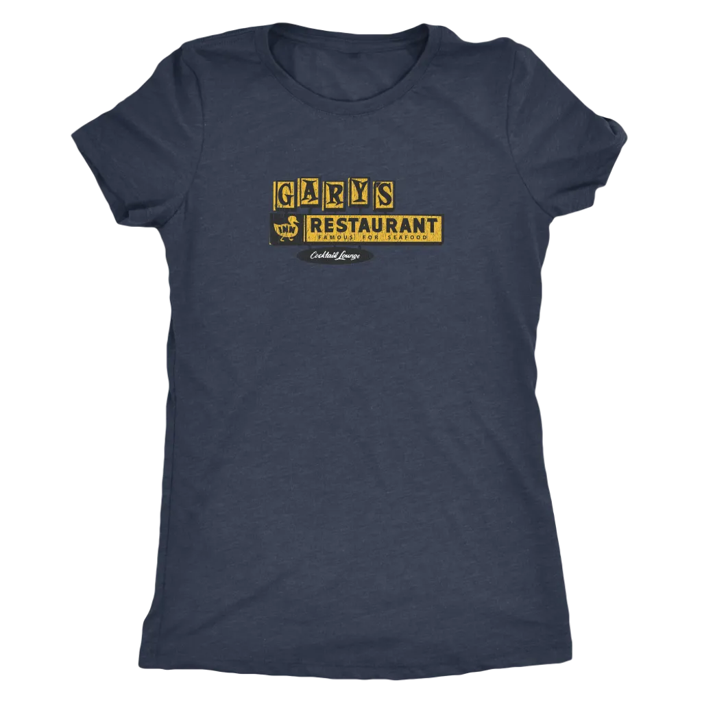 The Gary's Duck Inn "Jumbo Shrimp" Women's Tri-blend Tee