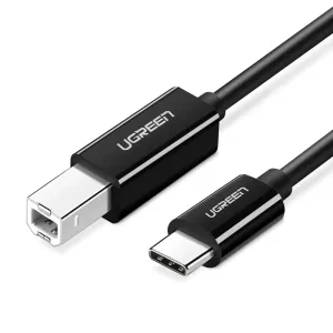 UGREEN 2m USB C to USB Type B 2.0 Printer Scanner Cable for New MacBook Pro, HP, Canon, Brother, Epson, Dell, Samsung Printers and More (50446)