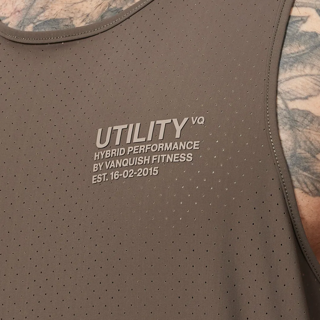 Vanquish Utility Brown Performance Tank