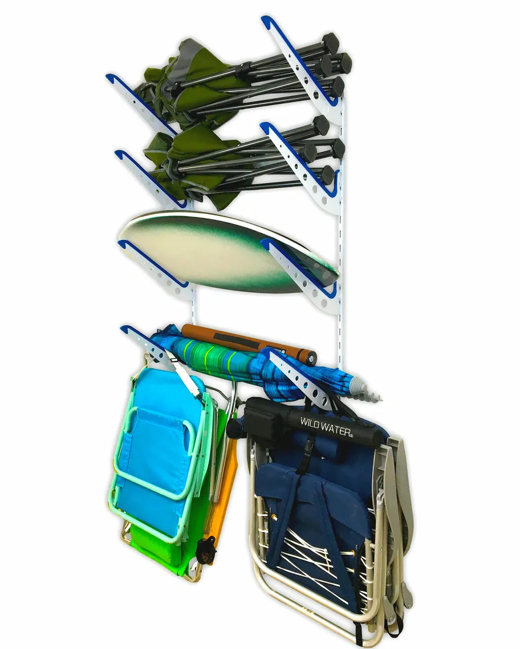 XSR Adjustable Wall Rack | Multi-Use | 4 Levels